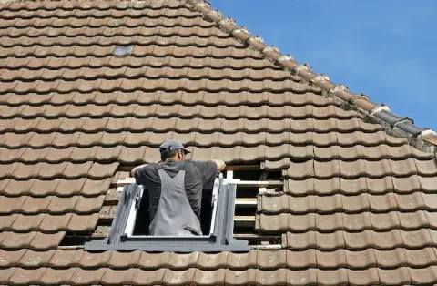 Pose de velux - Luceau